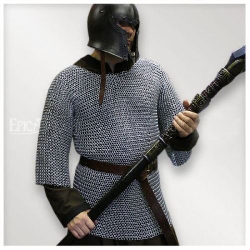 Details about   BUTTED CHAINMAIL SHIRT MEDIUM SIZE FULL SLEEVE MEDIEVAL HUBERGION SHIRT 