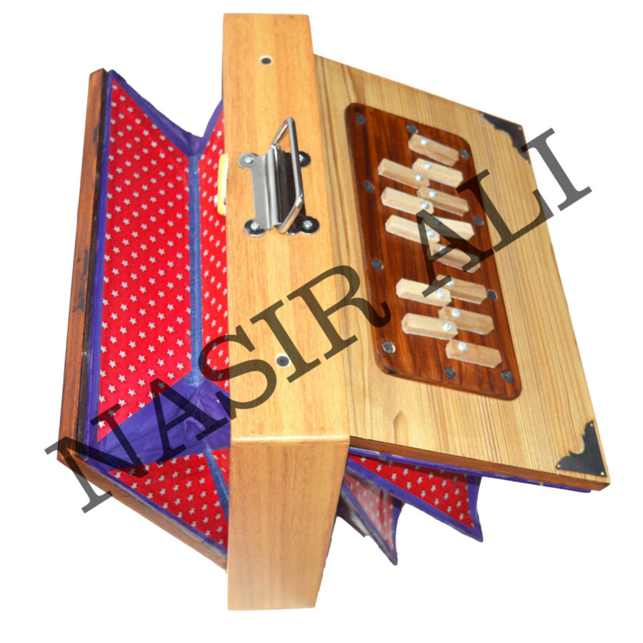 Nasir Ali NEW SHRUTI BOX SURPETI MADE OF TEAK WOOD SRUTI BOX WITH FREE BAG & FAST SHIPPING